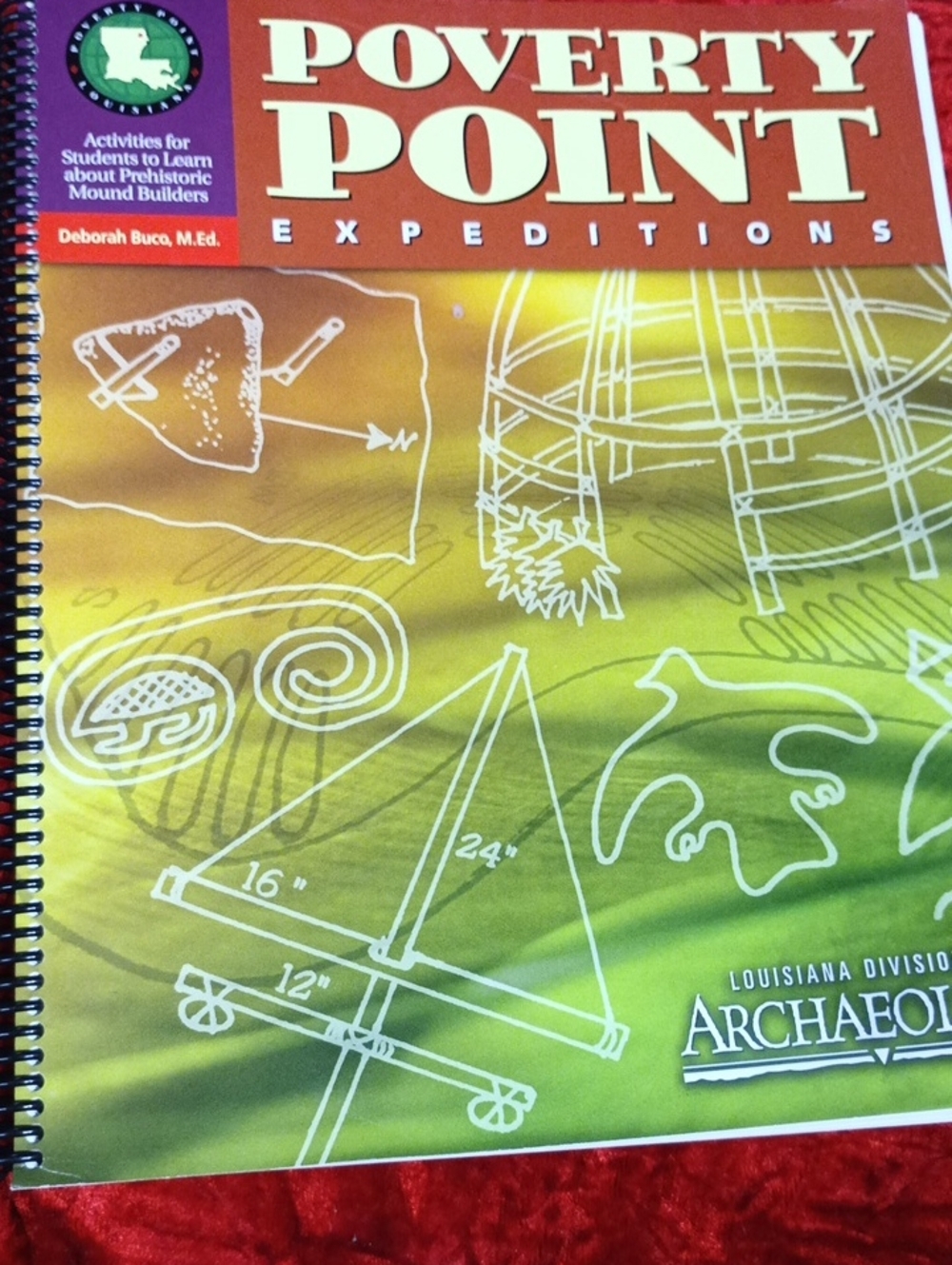 Poverty Point Expeditions Activity Book - Green Cover